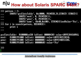 How about Solaris SPARC 64bit?
 