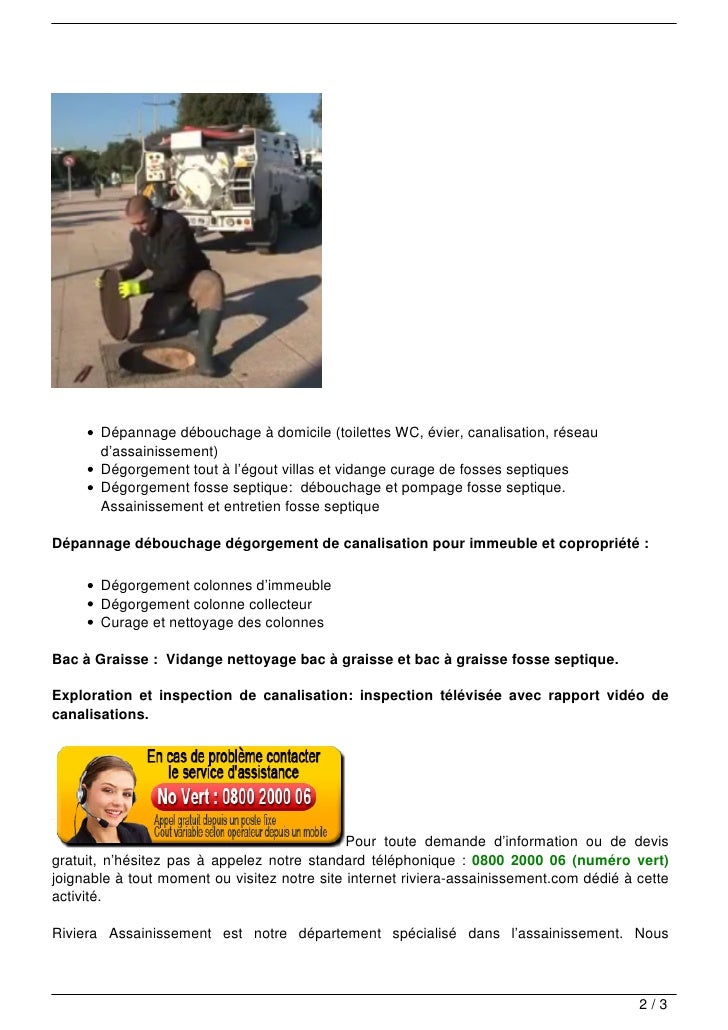 assainissement antibes