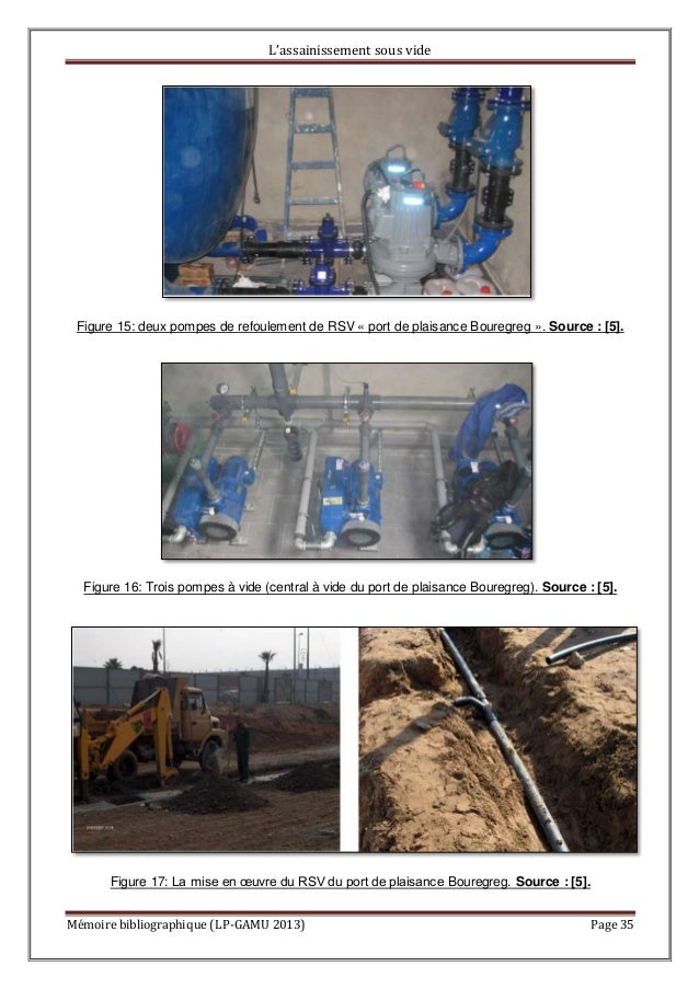 assainissement sous vide