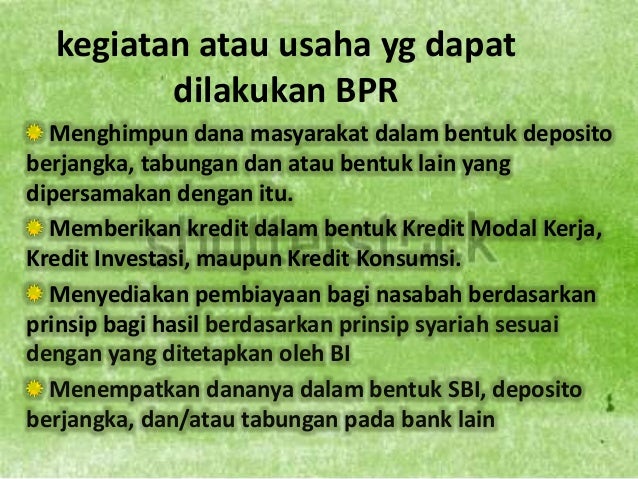 Beda bank umum dan bpr