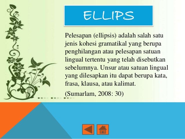 Subtitution dan Ellips