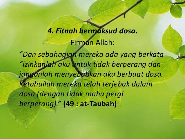 Arti Fitnah Menurut Islam Syariah Online Depoksyariah Online Depok