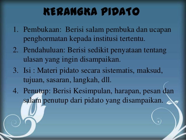 Contoh Gambar Pidato Persuasif