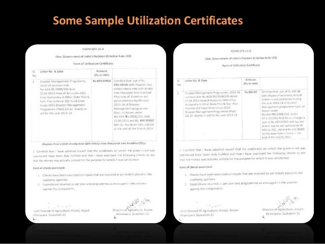 utilization certificate sample in of Government Siphoning India Funds Unconstitutional utilization certificate sample in of Government Siphoning India Funds Unconstitutional