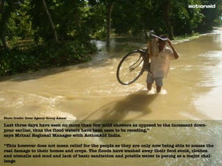Assam flood in pictures
