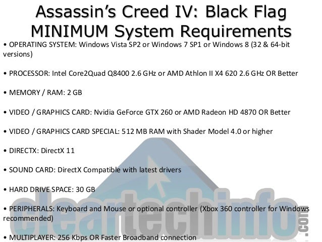 System Requirement Of Vista