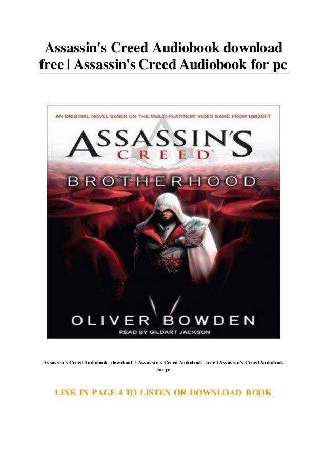Assassin S Creed Audiobook Download Free Assassin S Creed Audiobook