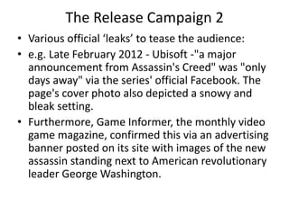 Assassin's Creed III: American Revolution setting confirmed [Game  Informer/Box Art]
