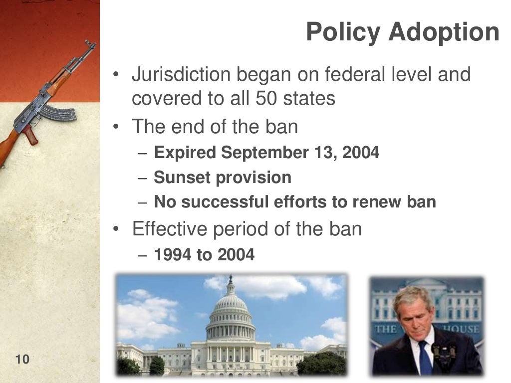 Federal Assault Weapons Ban