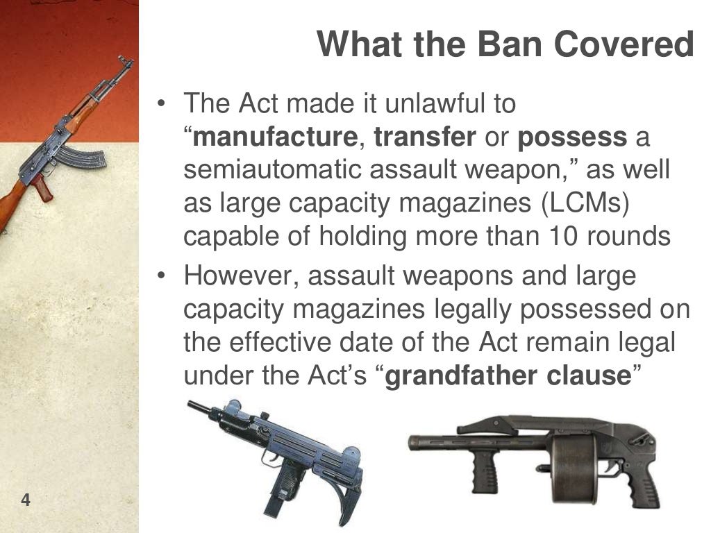 Federal Assault Weapons Ban