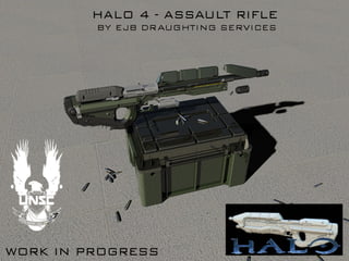 Assault riffle from Halo (in progress)