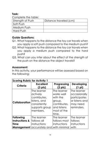 Activity Sheet in Science 3 quarter 3 week 3 | PDF