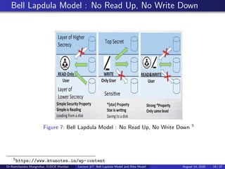 Lecture 7 Bell Lapdula And Biba Model Of Multilevel Security PDF lecture-7-bell-lapdula-and-biba-model-of-multilevel-security-pdf