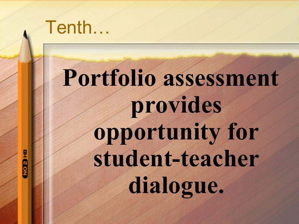PURPOSES OF PORTFOLIO ASSESSMENT purposes-of-portfolio-assessment