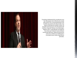 Assedio moral e sexual no trabalho