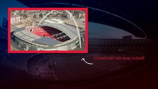 Construir un nou estadi
 