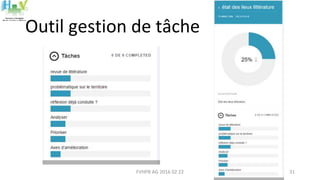 Outil gestion de tâche
31FVHPB AG 2016 02 22
 