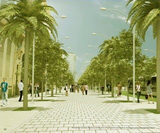 22

Perspectiva Ilusrativa. Passeio público entre a Praça Mauá e Armazém 6. Fonte: site www.portomaravilha.com.br

 