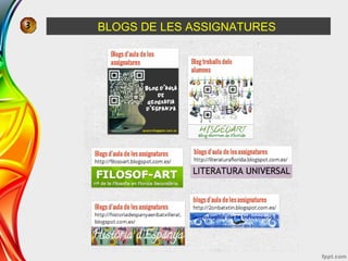 BLOGS DE LES ASSIGNATURES
 