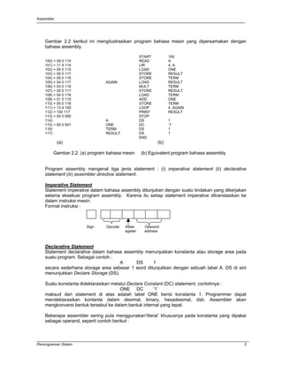 Assembler 1 | PDF