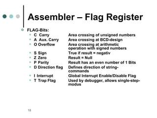 Carry Flag Assembly Example.pdf Assembler | PPT