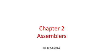 Dr. K. Adisesha
 