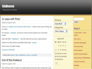 Assembling your Web 2.0 toolbox