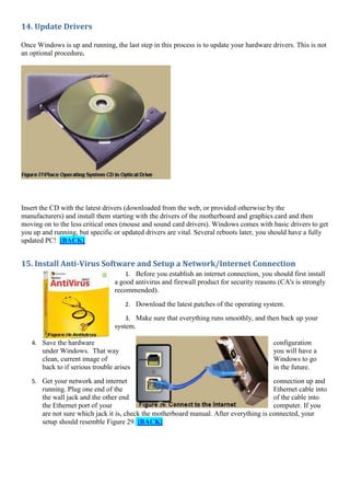 Computer Update Process Step By Step Assembling a computer | PDF
