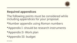 Comprehensive Guide to Assembling a Research Proposal: Formatting ...