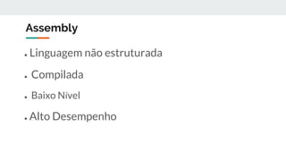 Linguagem Assembly | PPT