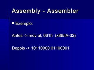 Assembly | PPT