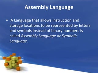 Assembly Language -I | PPTX