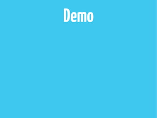 Demo
 