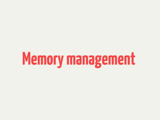 Memorymanagement
 