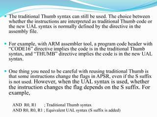 Assembly basics | PPTX