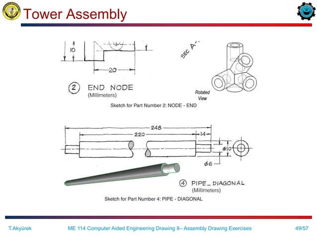 Assembly drawing exercises | PPT