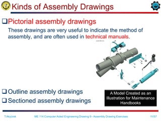 Assembly drawing exercises | PPT