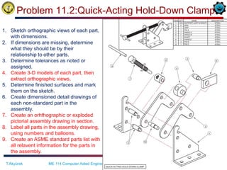 Assembly drawing exercises | PPT