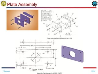 Assembly drawing exercises | PPT