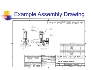 Example Assembly Drawing
 