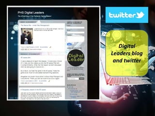 Digital
Leaders blog
and twitter

 