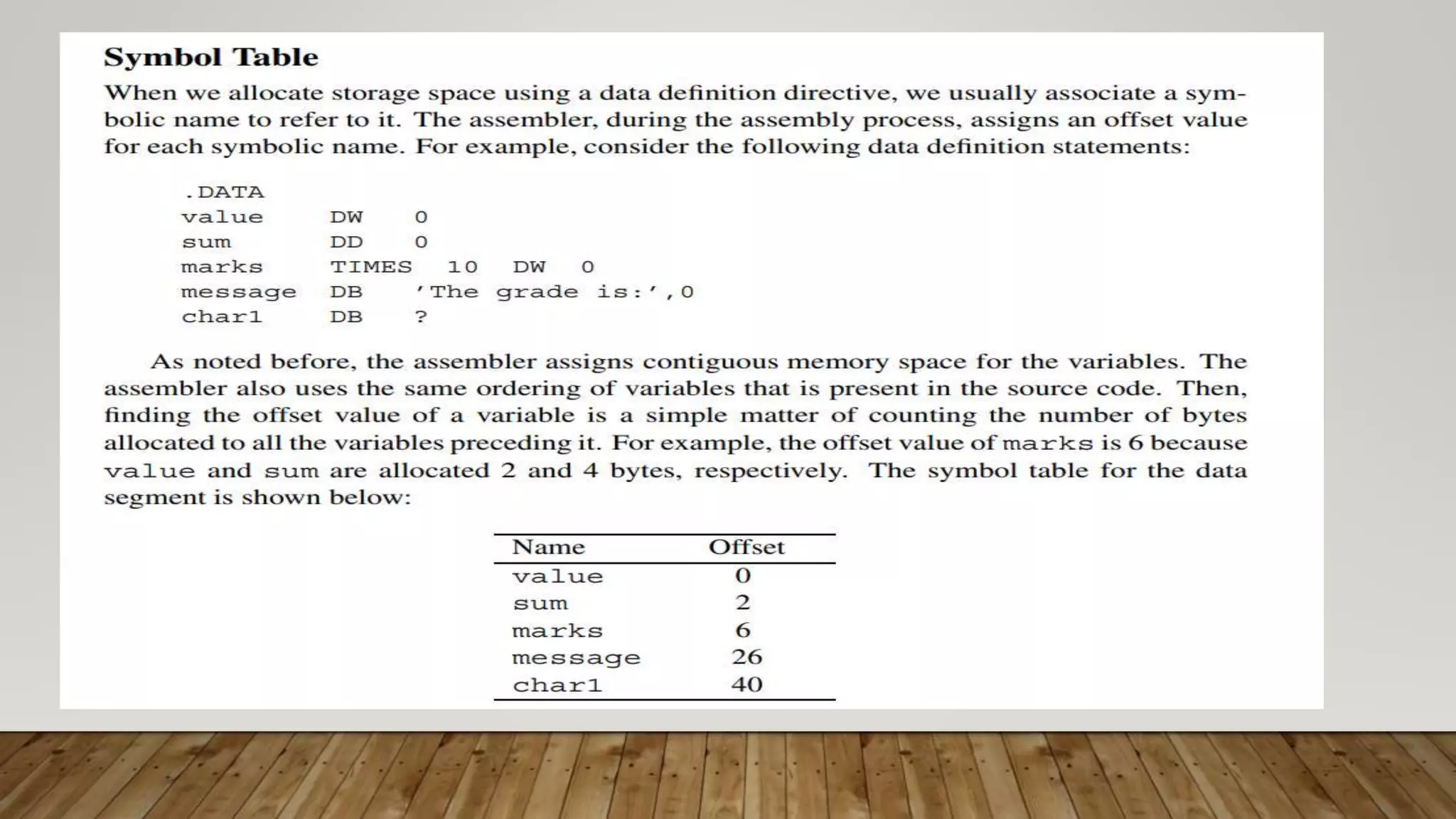 Overview Of Assembly Language | PPTX