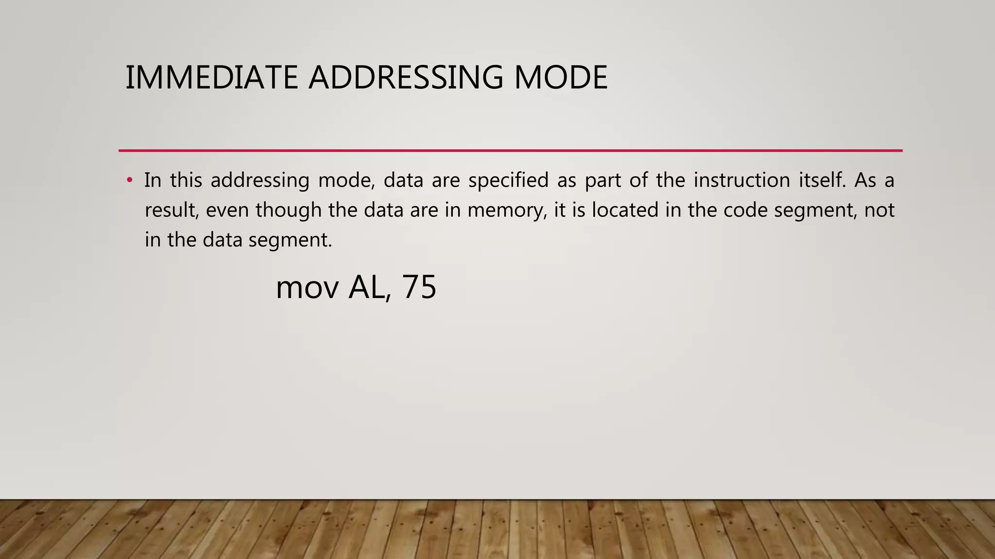 Overview Of Assembly Language | PPTX