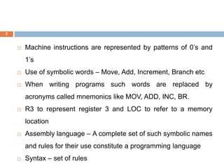 PPT - 4345 Assembly Language PowerPoint Presentation, free download -  ID:5102571