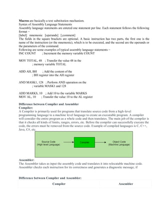 Comprehensive Guide to Assembly Language Programming and Processors | PDF
