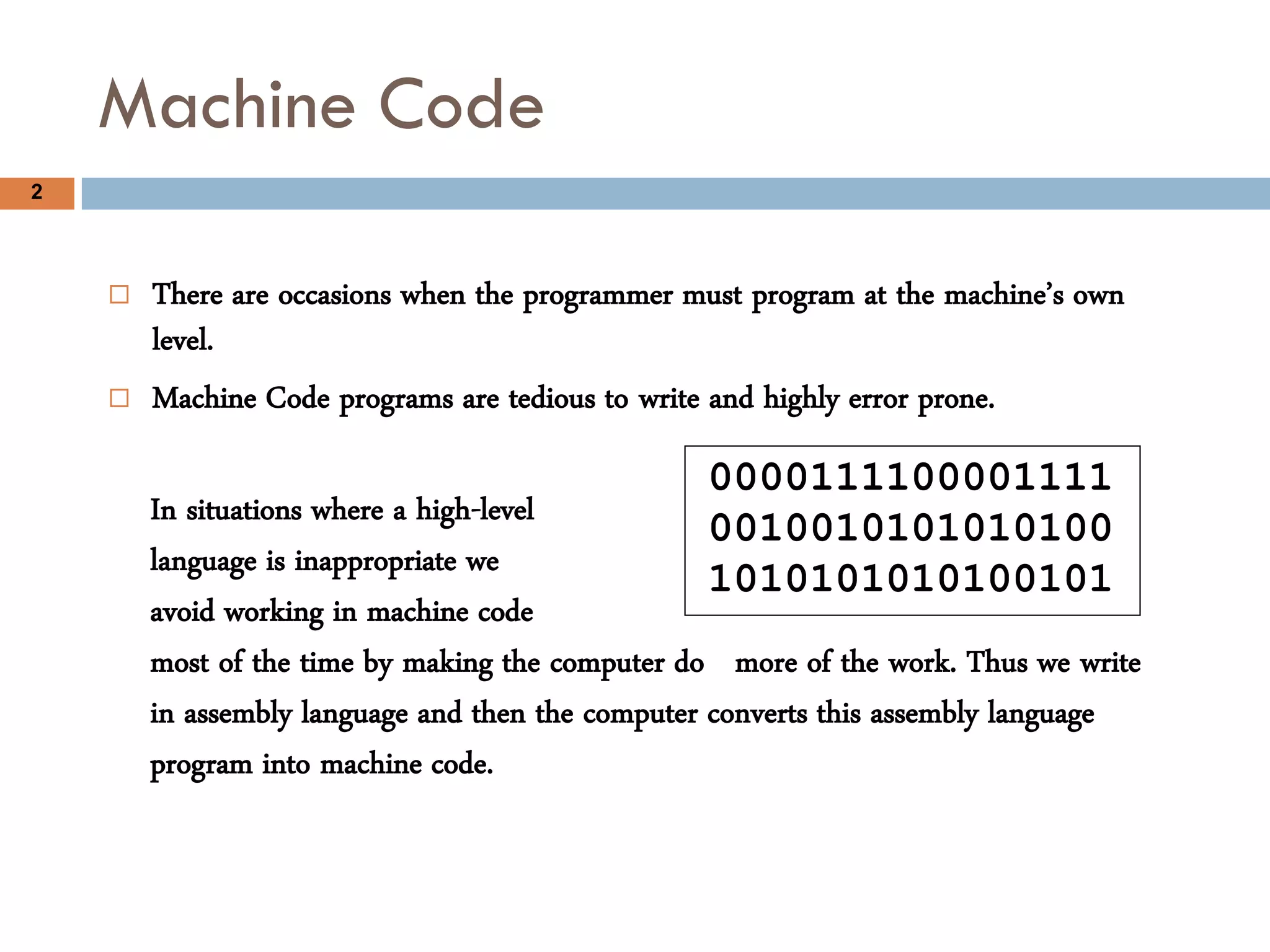 Assembly language 8086 intermediate | PDF