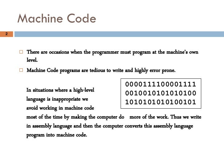 Assembly language 8086 intermediate