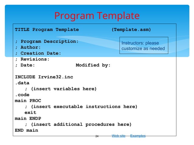 Assembly Language Fundamental- Computer Organisation | PPT