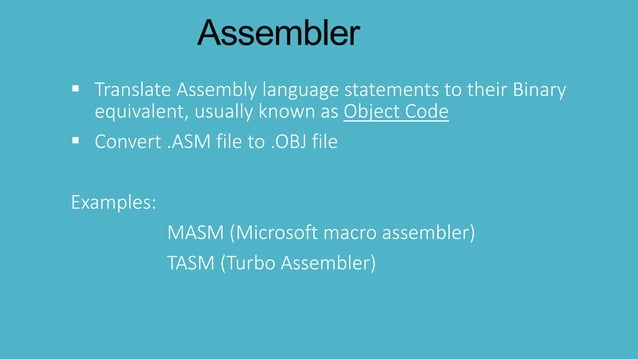 Assembly language programming | PPTX
