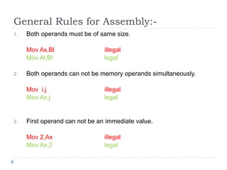 Assembly language progarmming | PPTX